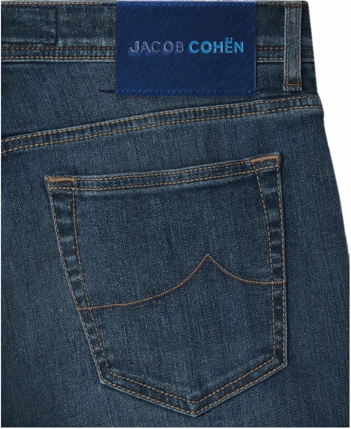 Pantallona xhins Jacob Cohen, për meshkuj, blu