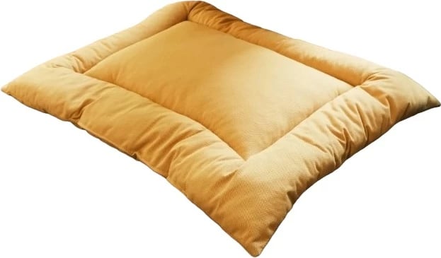 Shtrat për kafshë, ngjyrë mustard, Hanah Home Yui