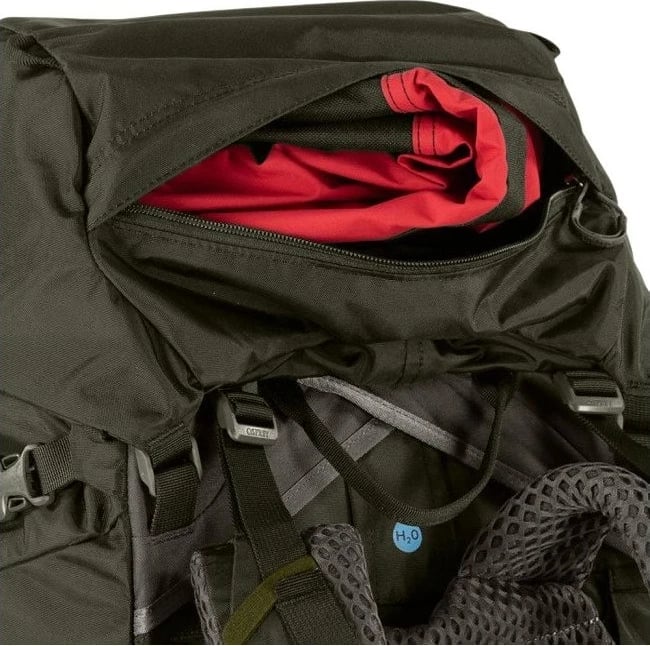 Çantë shpine për trekking Osprey Kestrel 48 khaki S/M
