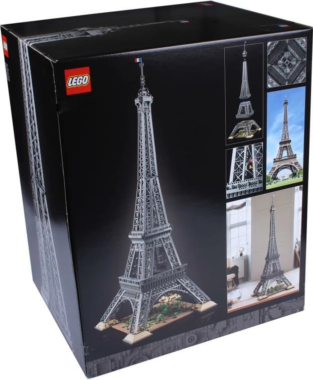 set ndërtimi LEGO Icons Eiffel Tower 10307, 10001 copa, për moshë 18+