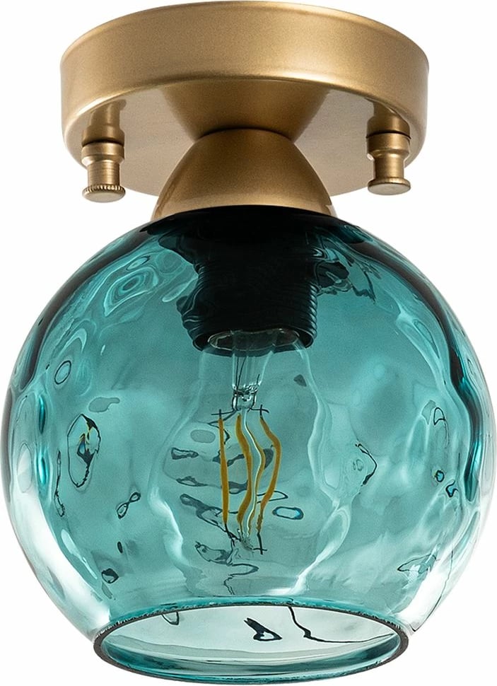 Llambë tavani Opviq Benek, blu e zezë, 15x15x18cm