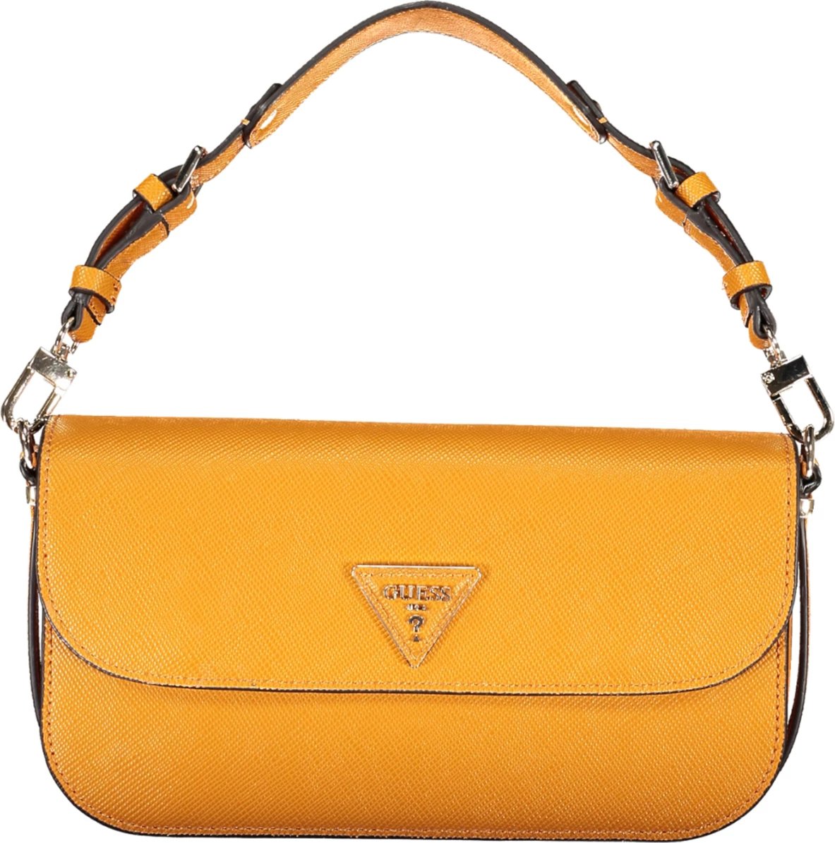 Çantë për femra GUESS JEANS Brynlee, portokalli