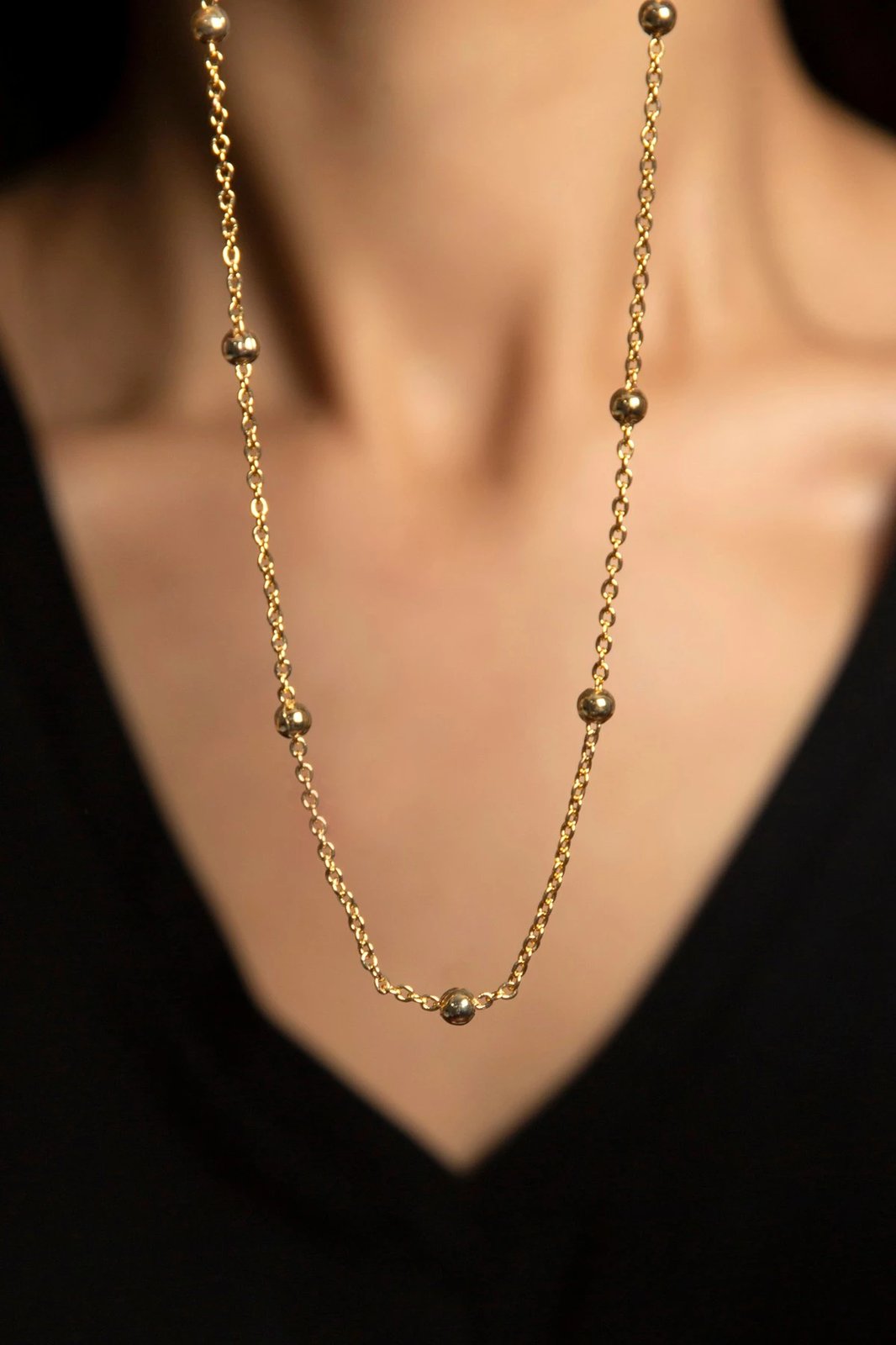 Qafore metalike Elika, ngjyrë ari, ESLM57017