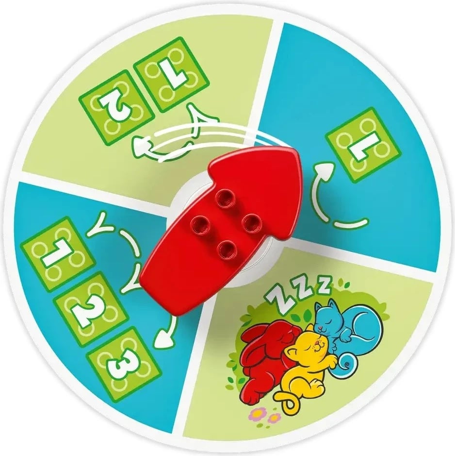 Set lodrash LEGO DUPLO Hopsy's Castle Game, 47 pjesë, shumëngjyrëshe Set lodrash LEGO DUPLO Hopsy's Castle Game, 47 pjesë, shumëngjyrëshe