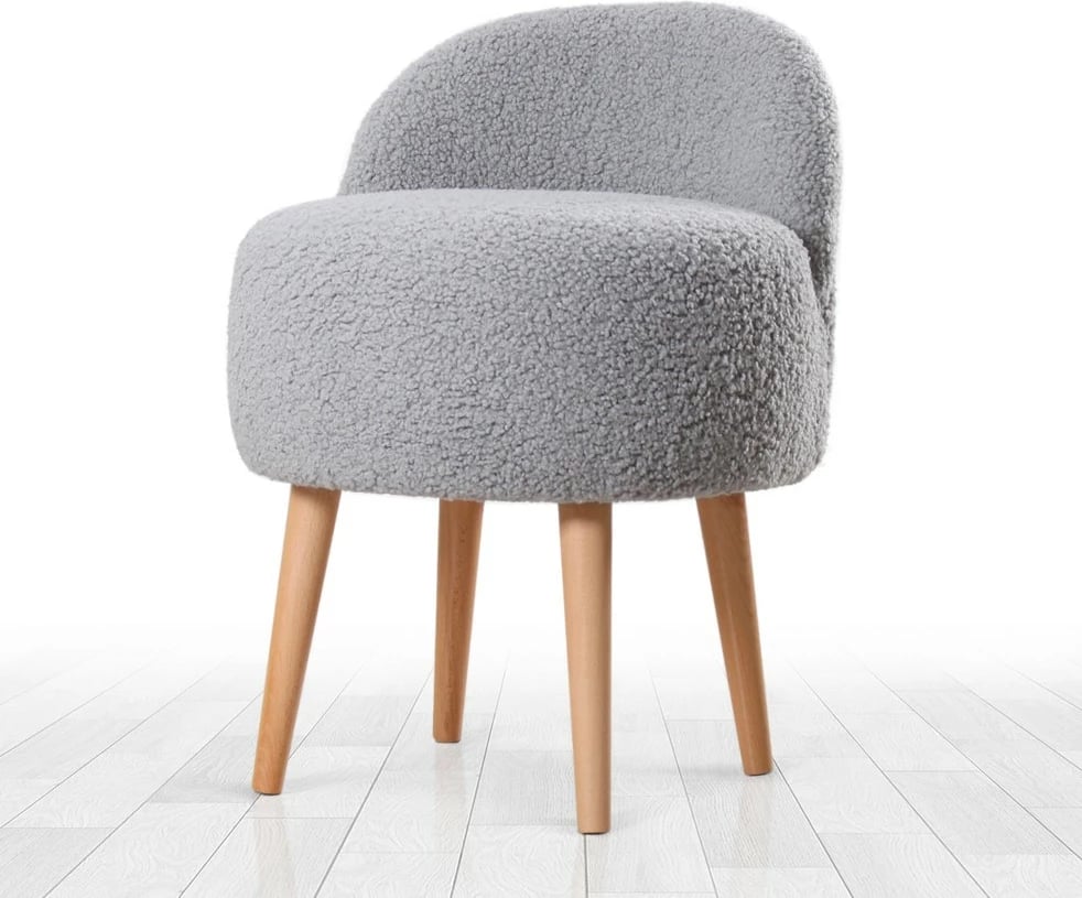 Pouf Atelier del Sofa, Rufmee, ngjyrë gri