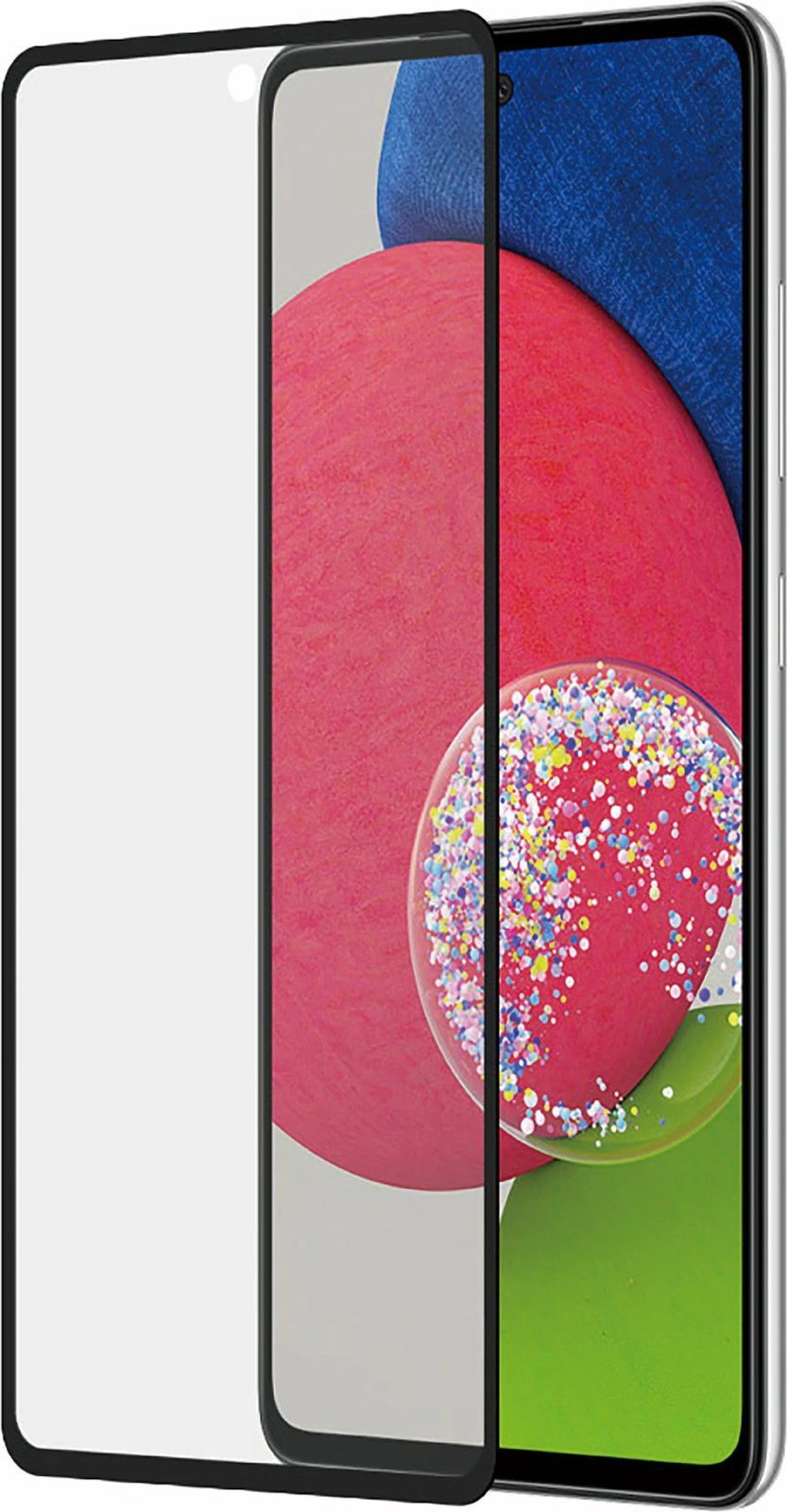Mbrojtës xhami PanzerGlass për Samsung Galaxy A52/A52 5G/A52s 5G/A53s 5G, transparent me kornizë të zezë