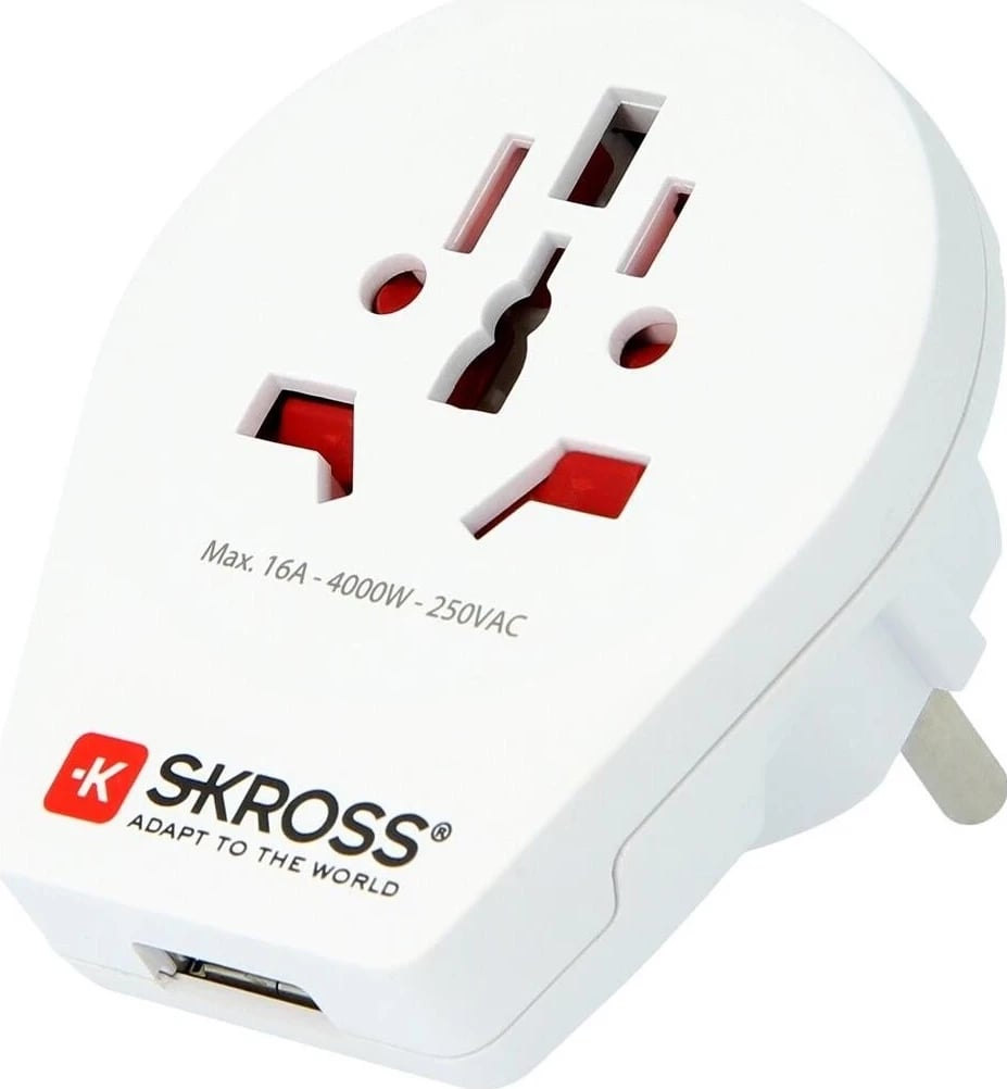 Adapter udhëtimi SKROSS World to Europe USB 1.0