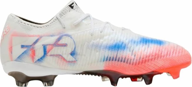 Atlete futbolli Puma për meshkuj, të bardha-portokalli Atlete futbolli Puma për meshkuj, të bardha-portokalli