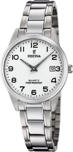 Orë dore FESTINA F20509/1, argjendtë