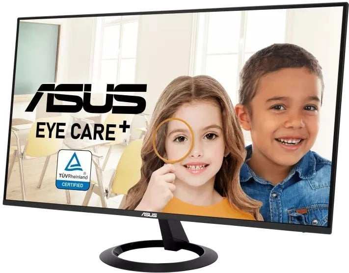Monitor, ASUS, VZ27EHF (90LM07B0-B01470), 27" IPS Full HD 100Hz Adaptive-Sync, e zezë/e kaltër