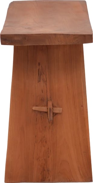 Karrige për bar Shogun, dru teak, ngjyrë natyrale, 46x28x46cm