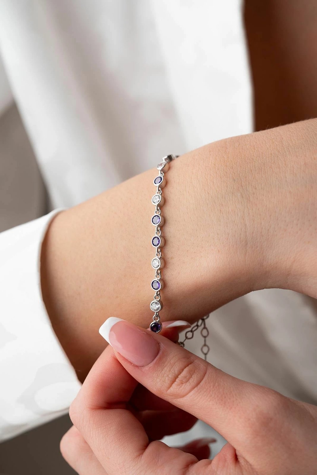 Byzylyk argjendi, ngjyrë argjendi e vjollcë, Jumeon, NRZ1000331