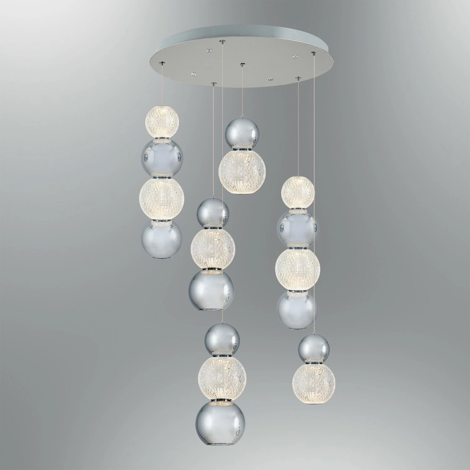 Llambë tavani Opviq, L1393, krom