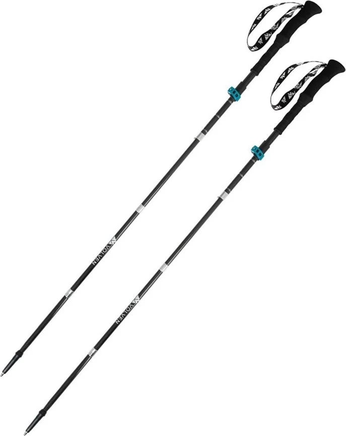 Shkopinj VOLVEN për Nordic Walking dhe Trekking, Karbon, Blu