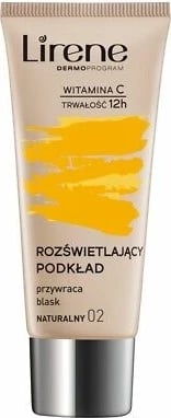 Krem pudër ndriçuese Lirene Vitamin C, Natural 02, 30 ml