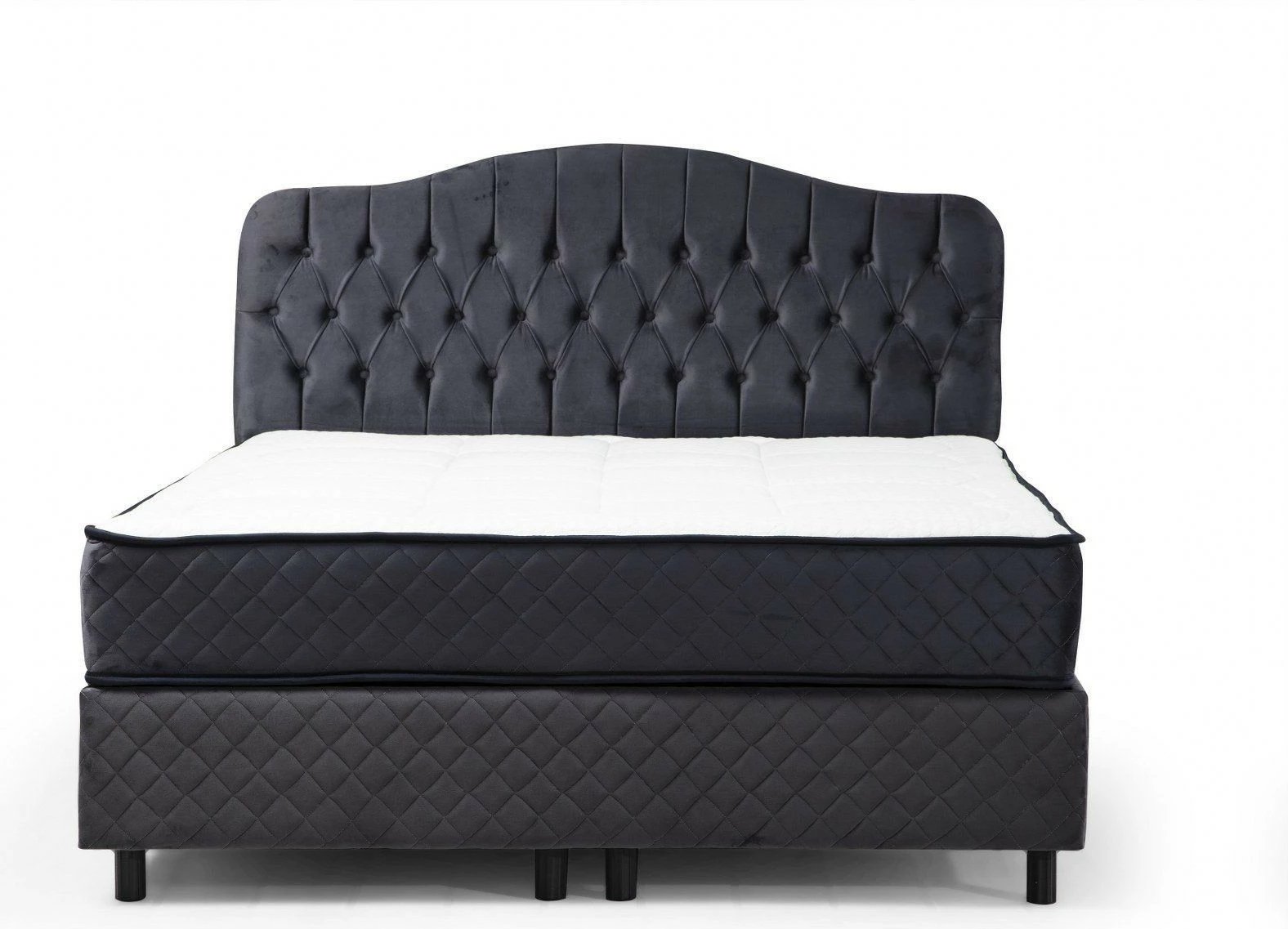 Set dyshe me dyshek, bazë dhe shtrat, Skye Decor, 140x200, anthracite