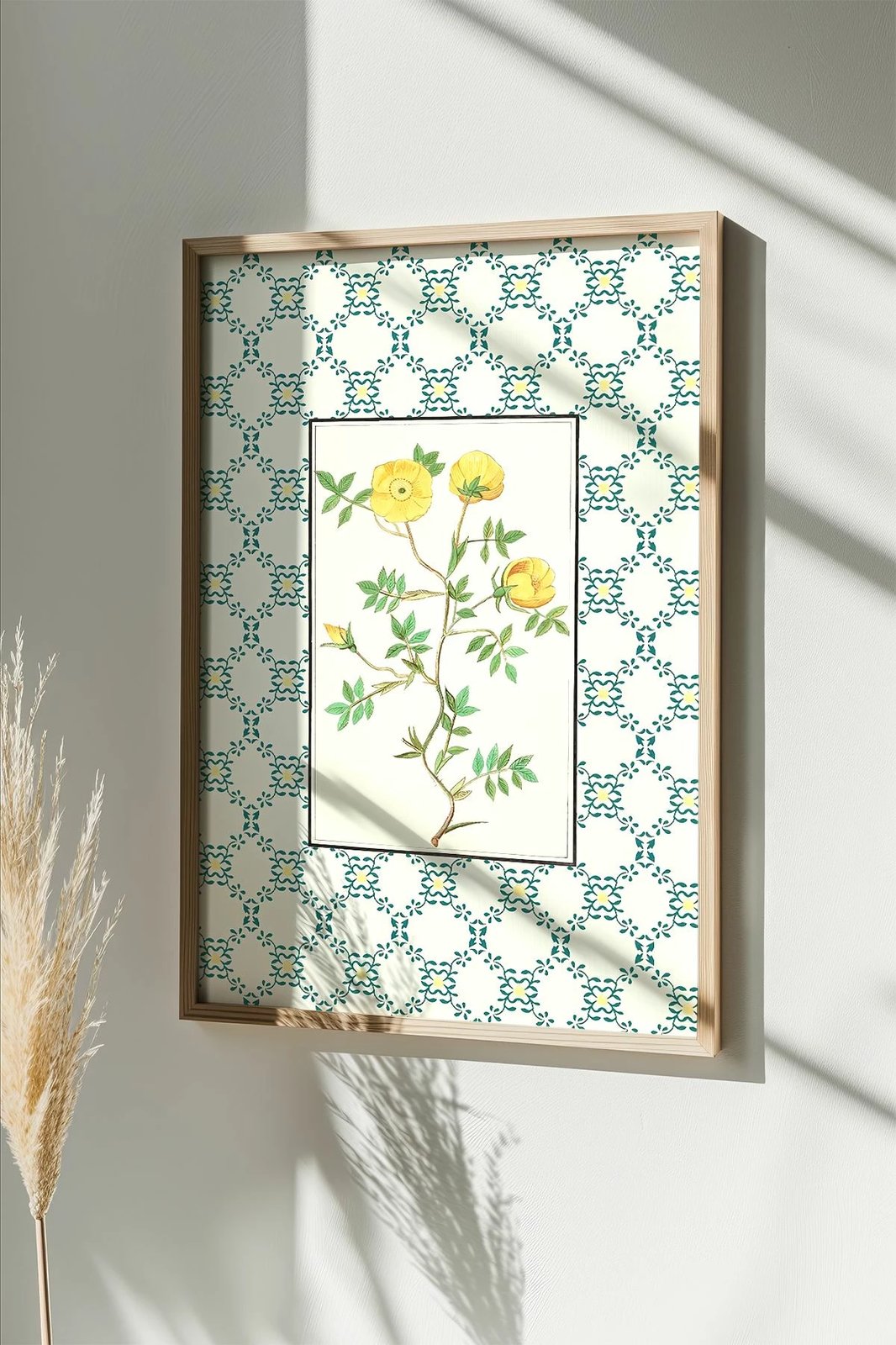 Pikturë dekorative me kornizë, shumëngjyrëshe, Wallity, Artsmdftek28-5070, 50x70cm