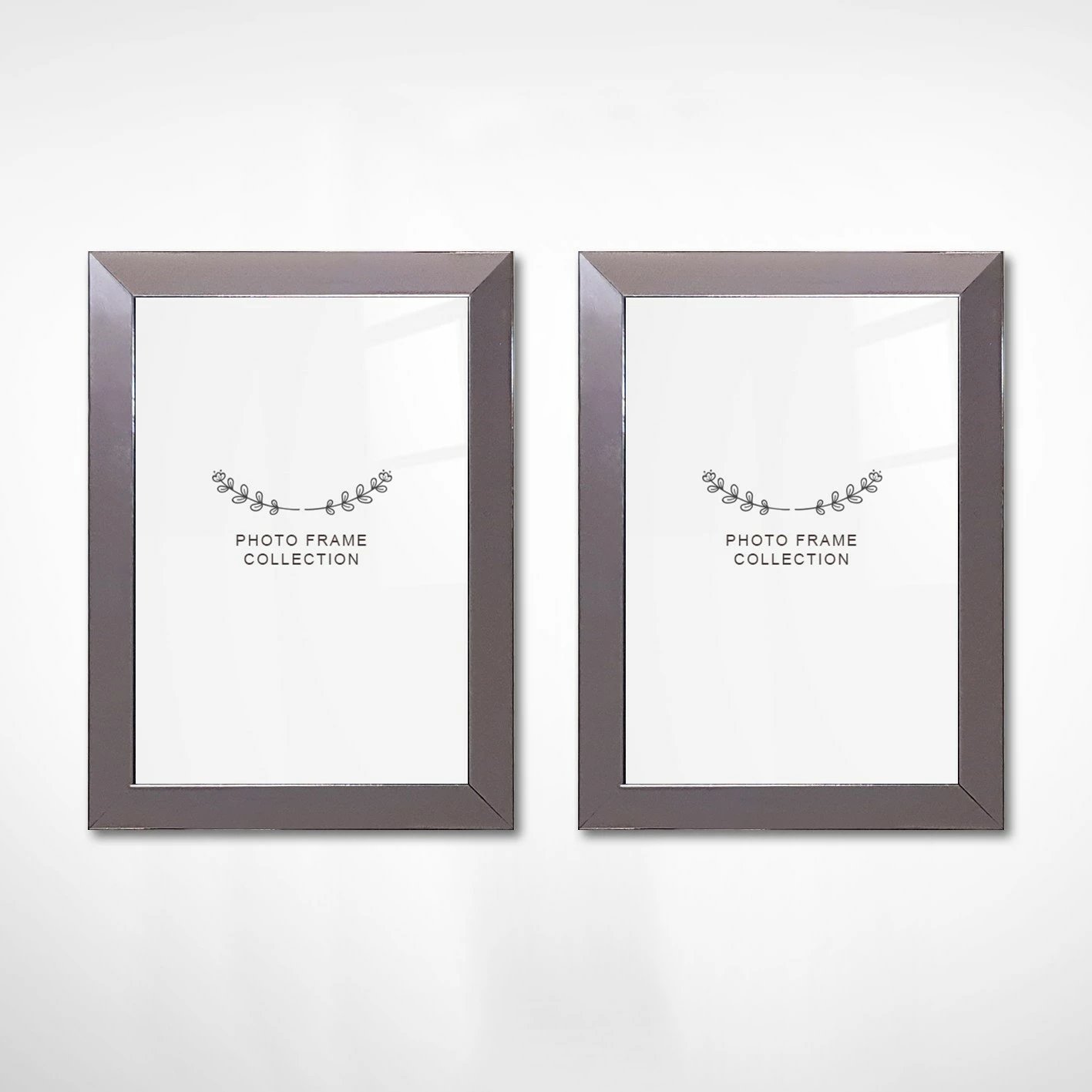 Set kornizash për foto (2 copë), ngjyrë argjendi, Evila Originals, 15x21cm, 2IGFC1026_1521