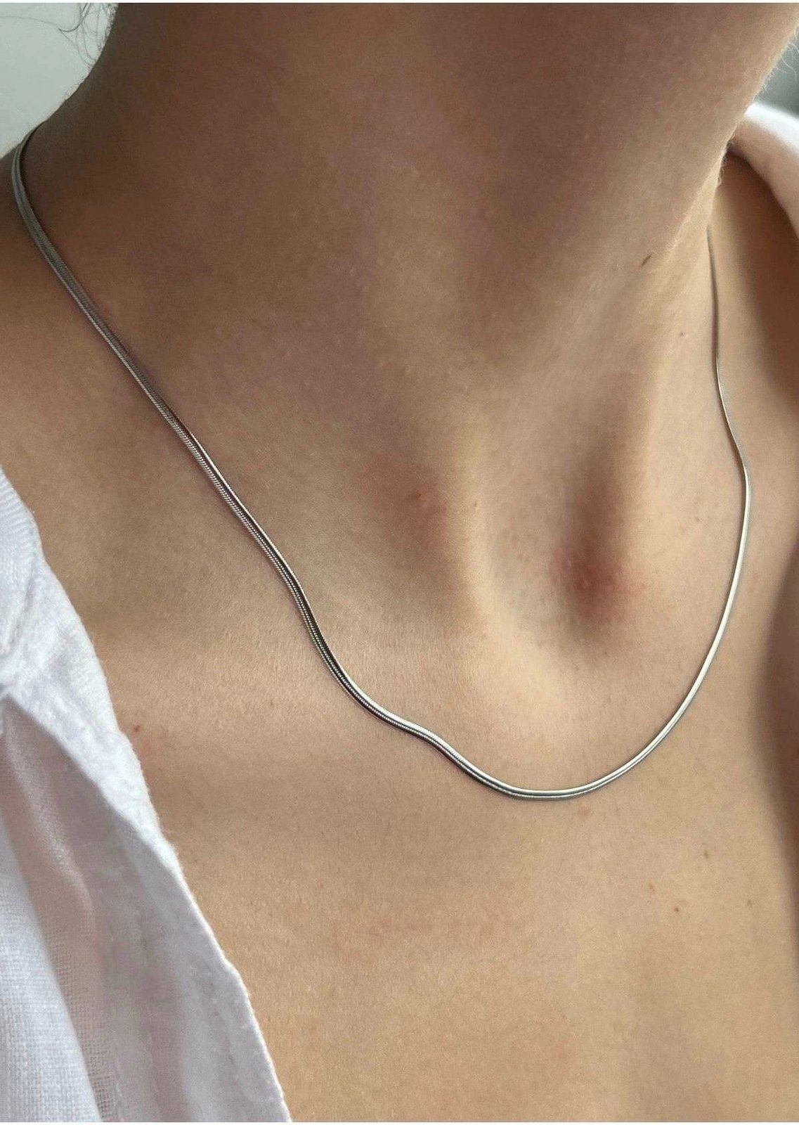 Qafore prej çeliku, ngjyrë argjendi, Jumeon, KPEGMSA1262, 45cm