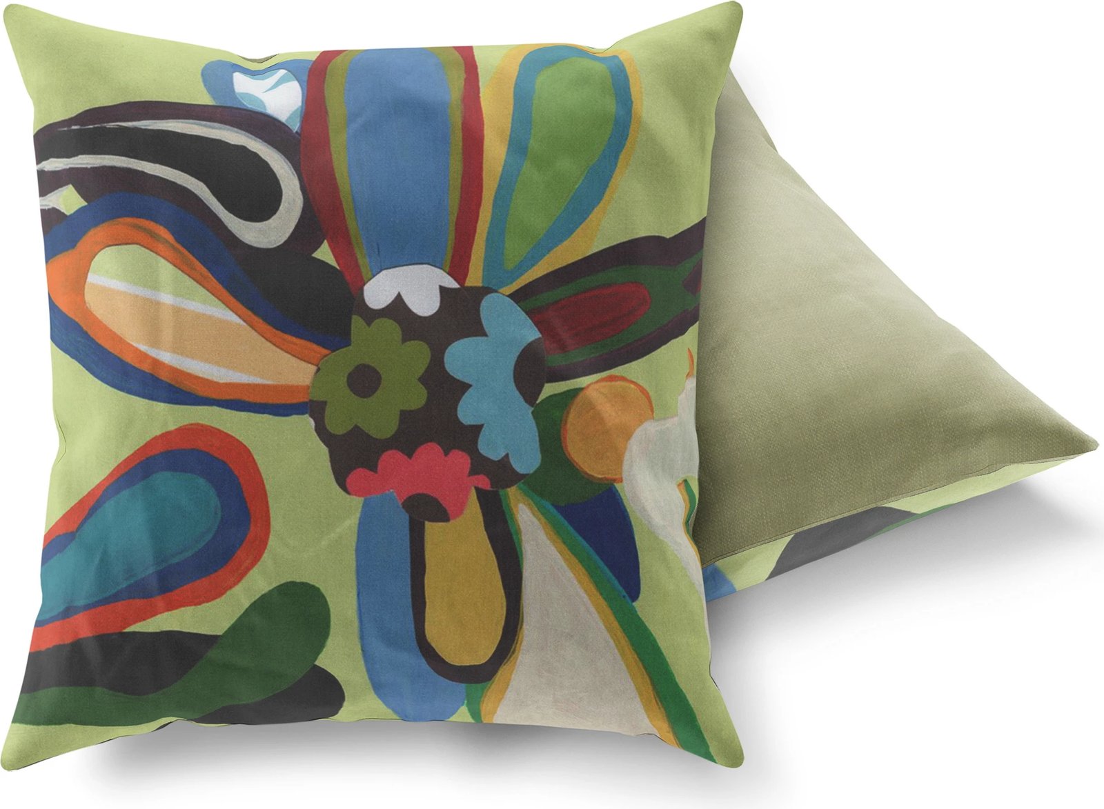 Jastëk dekorativ, shumëngjyrësh, Evila Originals, A14500, 43x43cm