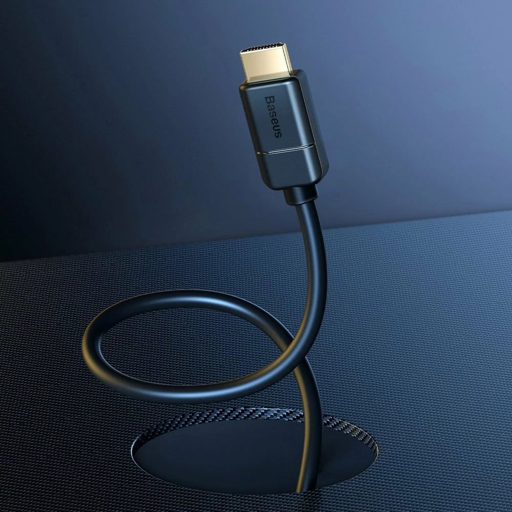Kabllo HDMI Baseus CAKGQ-B01, 2m, 4K, 60Hz, e zezë