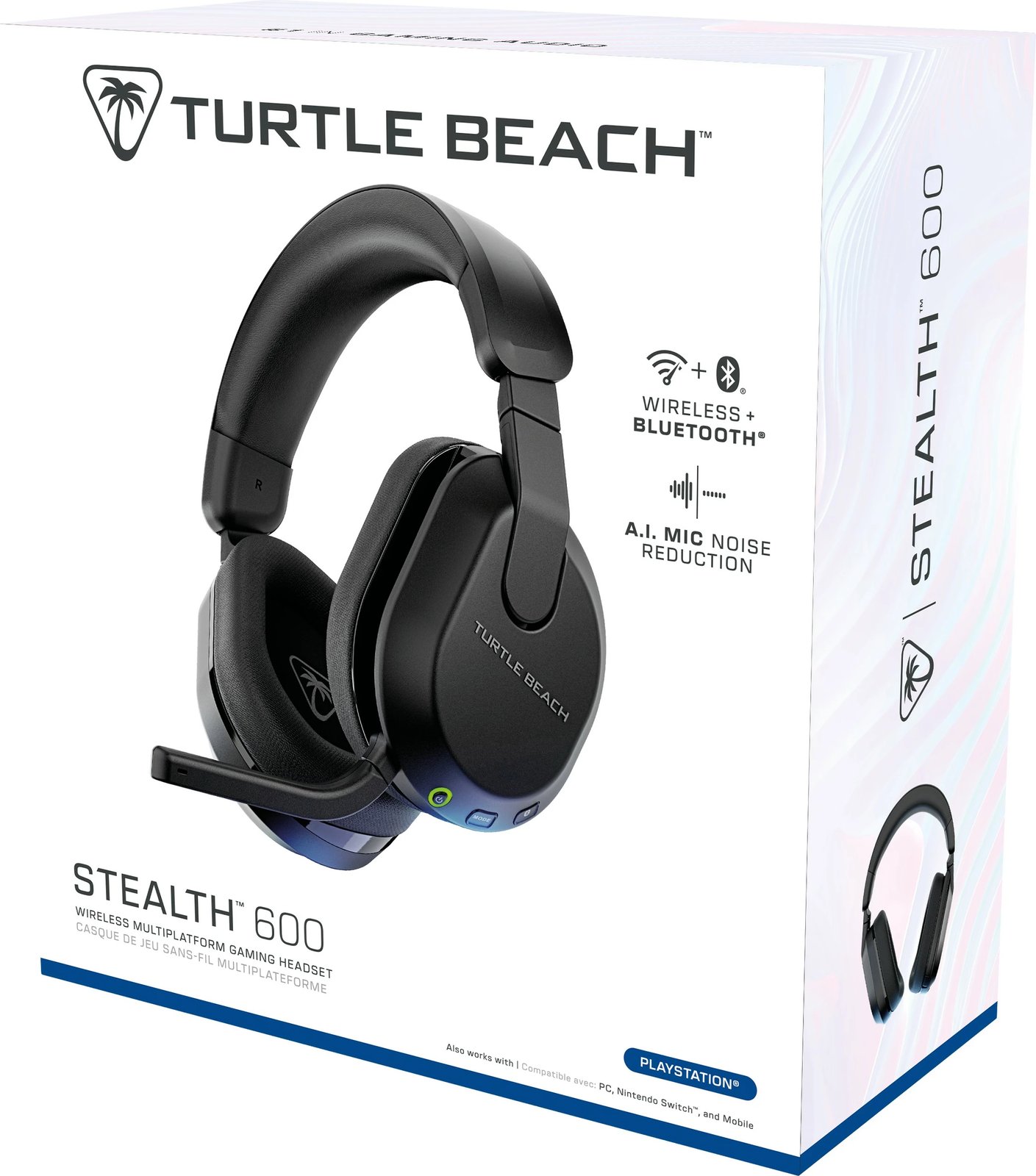 Kufje Turtle Beach Stealth 600 Gen 3, Wireless, 20 - 20000 Hz, Gaming, 320 g, E zezë