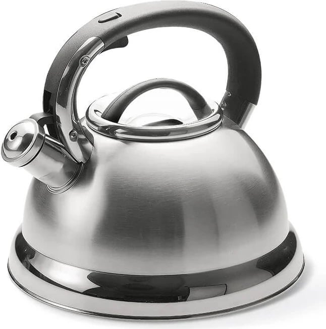 Çajnik Maestro MR-1332, 2.8 L, çelik inox, dorezë e zezë