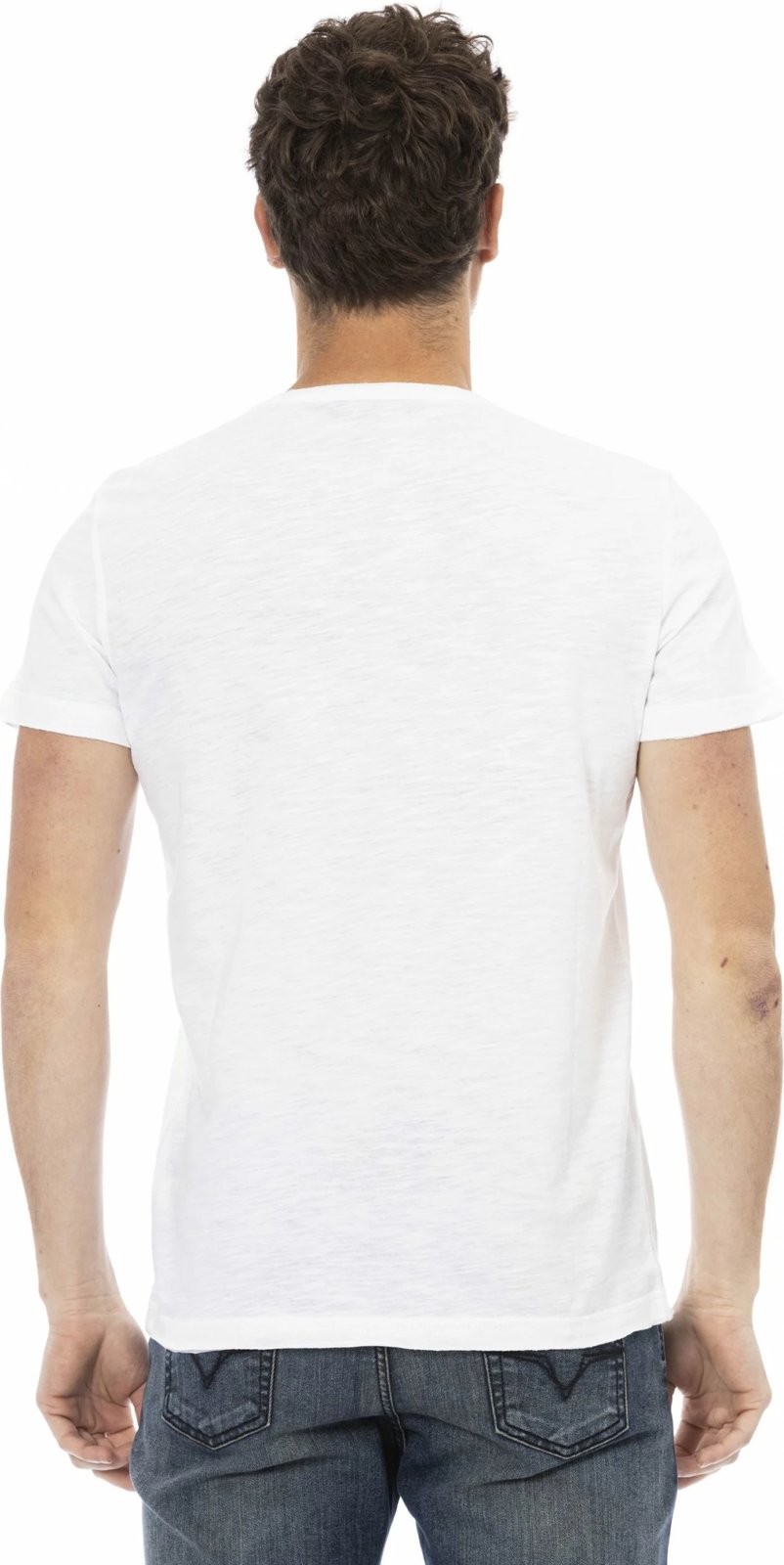 Maicë për meshkuj Trussardi Action, e bardhë