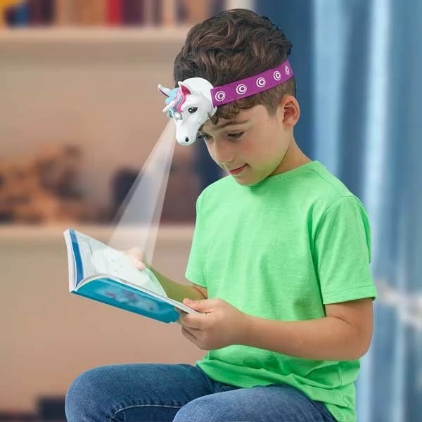 Llambë koke për fëmijë MG DYSTRYBUCJA Unicorn Brainstorm, E2074, vjollcë/bardhë