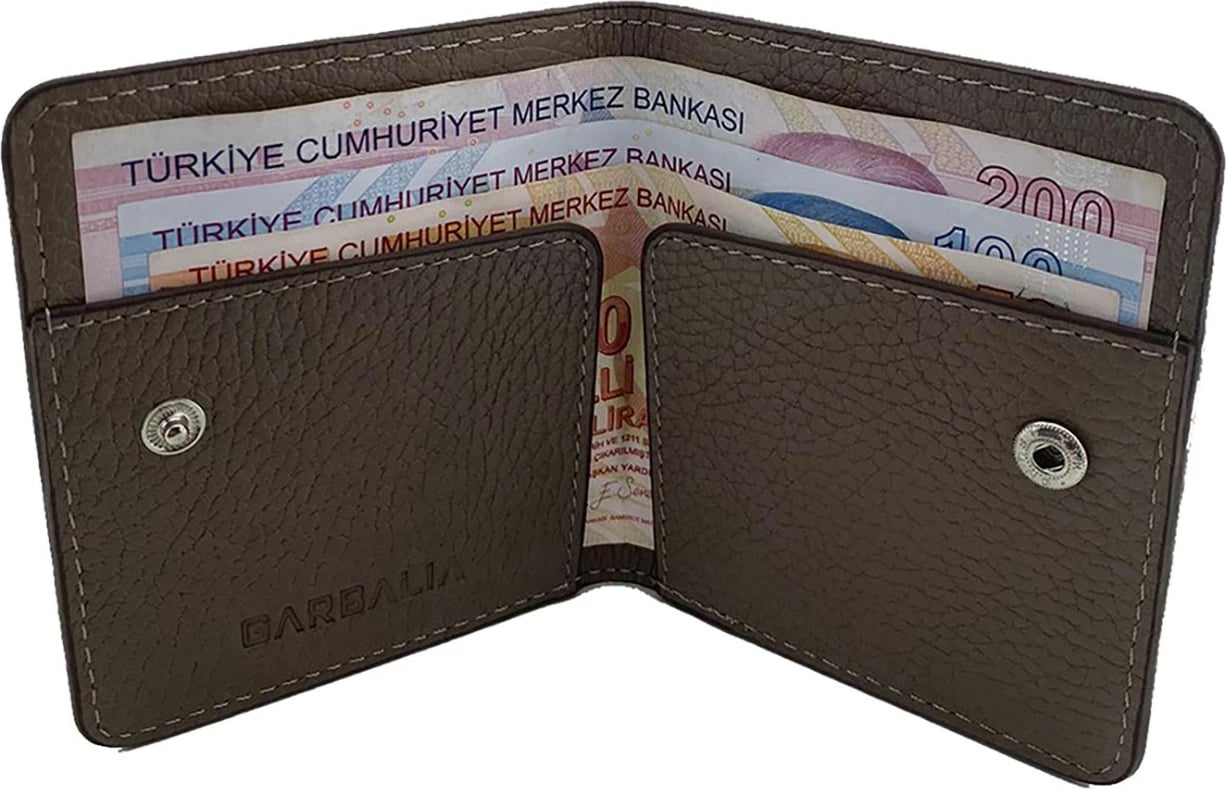 Portofol për burra, Zoozie Bags, ngjyrë mink, Argenta