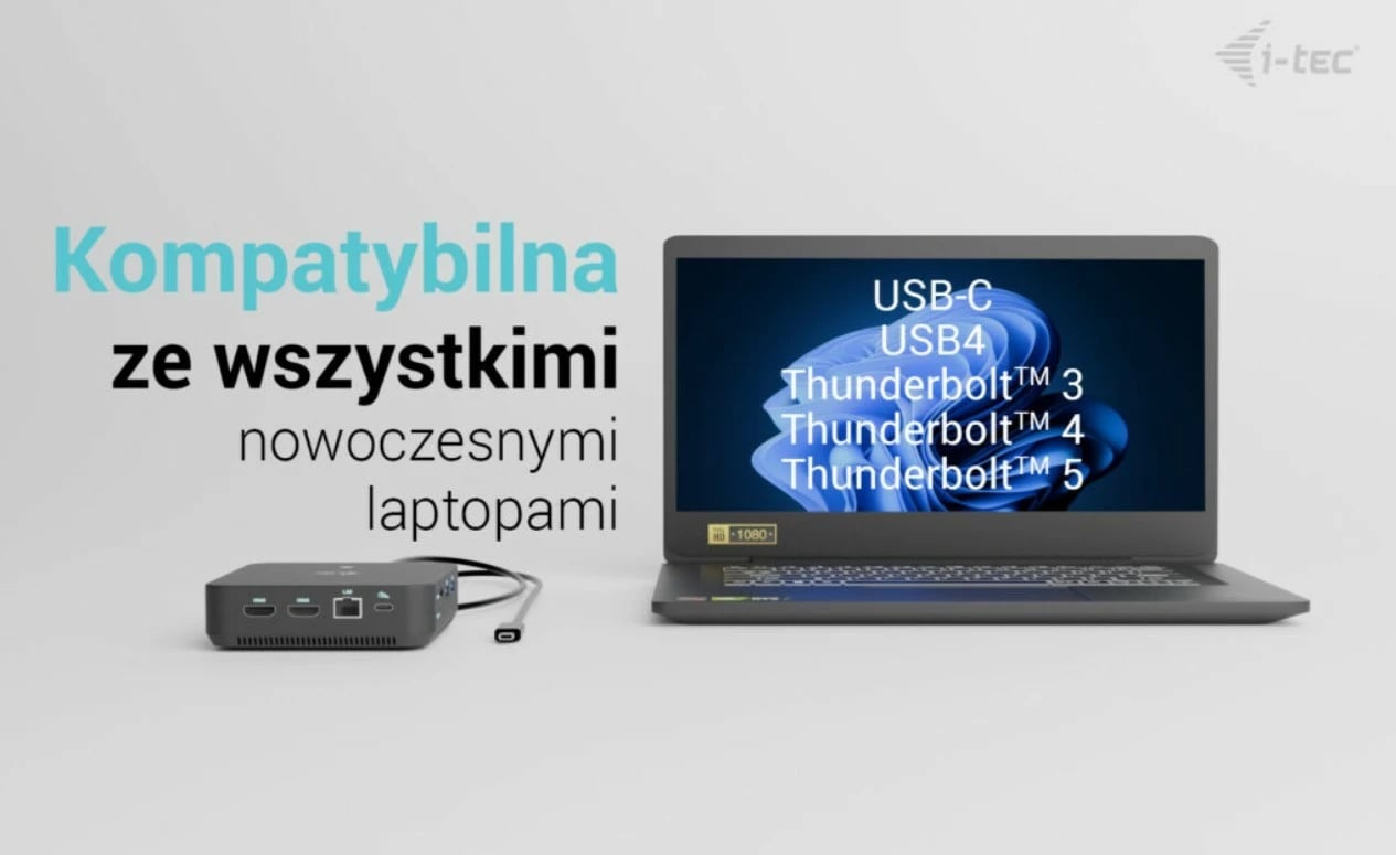 Stacion dokimi i-tec C31TRIVIDPRO100W me karikues universal 100W, i zi