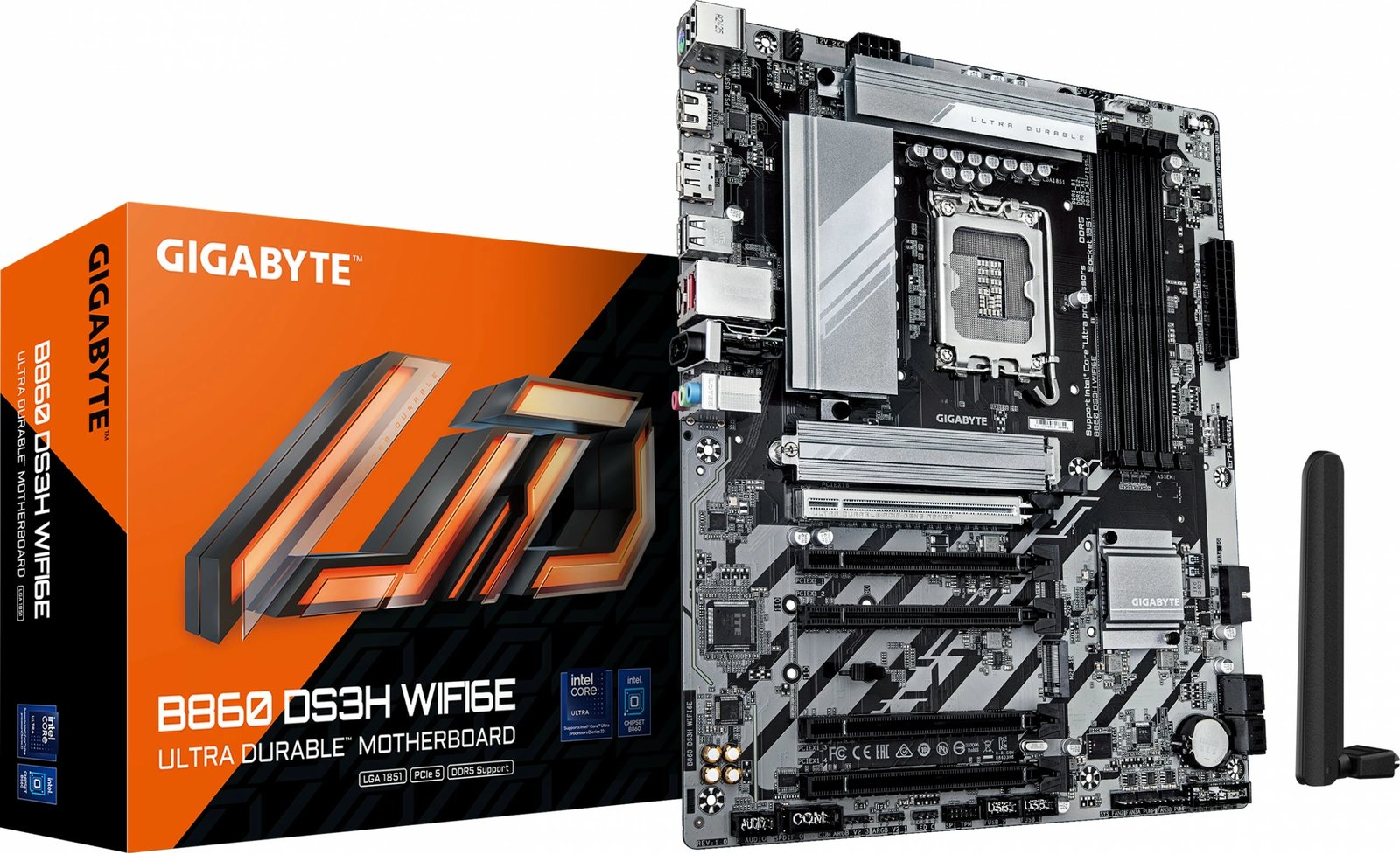 Kartelë grafike Gigabyte B860 DS3H, 16 GB, e bardhë