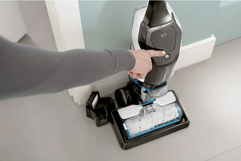 Fshesë vertikale BISSELL CrossWave Cordless Max 2767N, pa kabllo, 0.82L, Blu