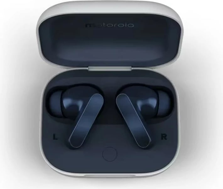 Kufje Motorola Moto Buds, Bluetooth 5.3, ANC, 42 orë, blueberry