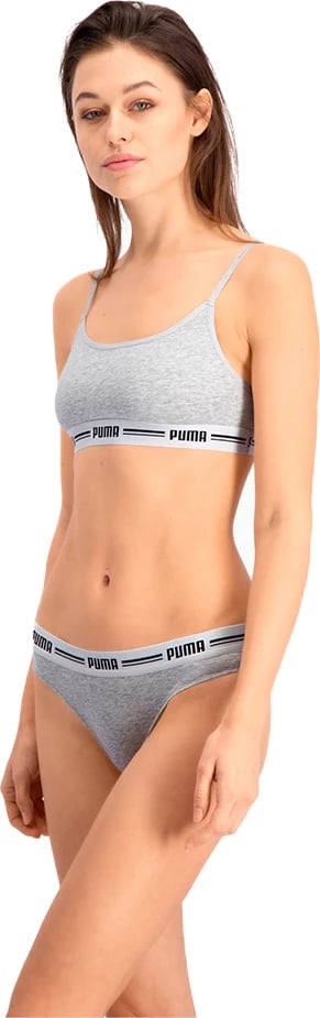 Të brendshme string për femra Puma, gri