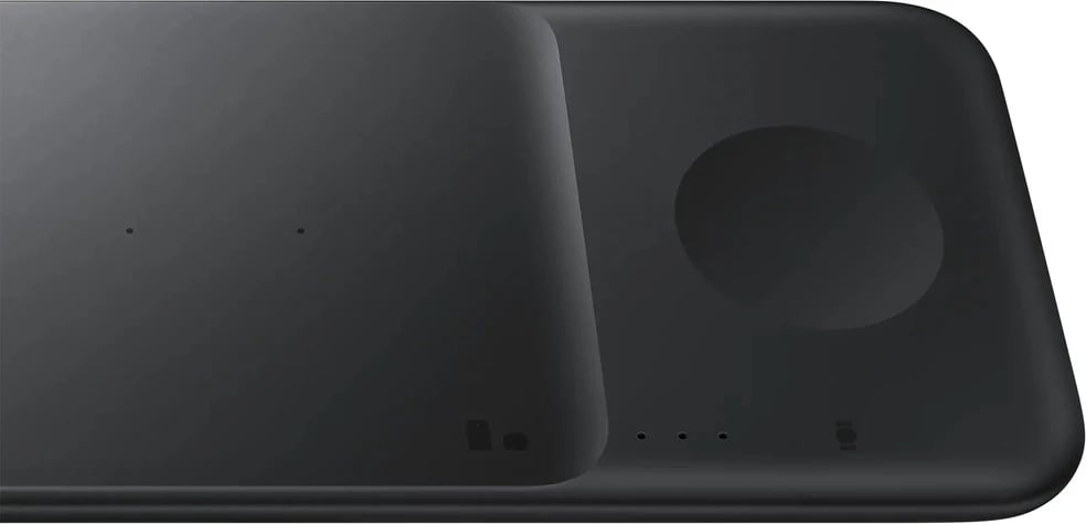 Karikues wireless Samsung Trio EP-P6300TBEGEU 3-në-1, me karikues muri dhe kabllo, i zi