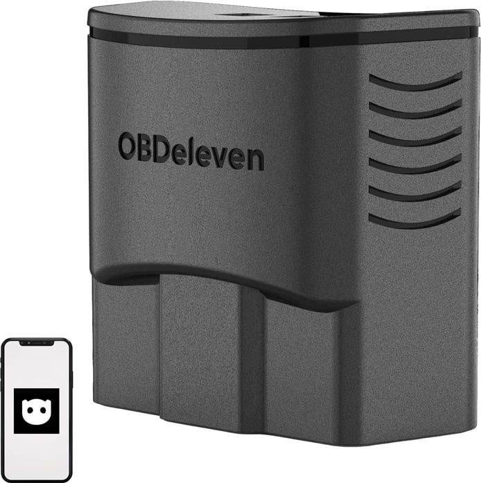 Skaner diagnostik OBD2 me Bluetooth, OBDeleven OBDeleven 3, CAN-FD, për VAG/BMW/Toyota/Ford, plan ULTIMATE 12 muaj, i zi