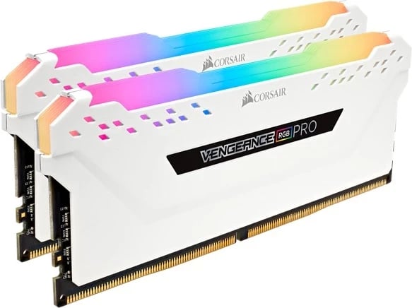RAM memorie Corsair Vengeance RGB Pro White, 16GB RAM, 3200MHz