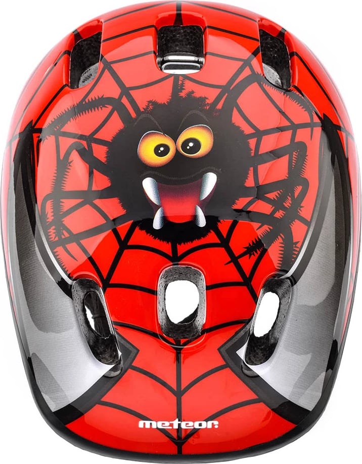 Helmetë për fëmijë Meteor, e kuqe