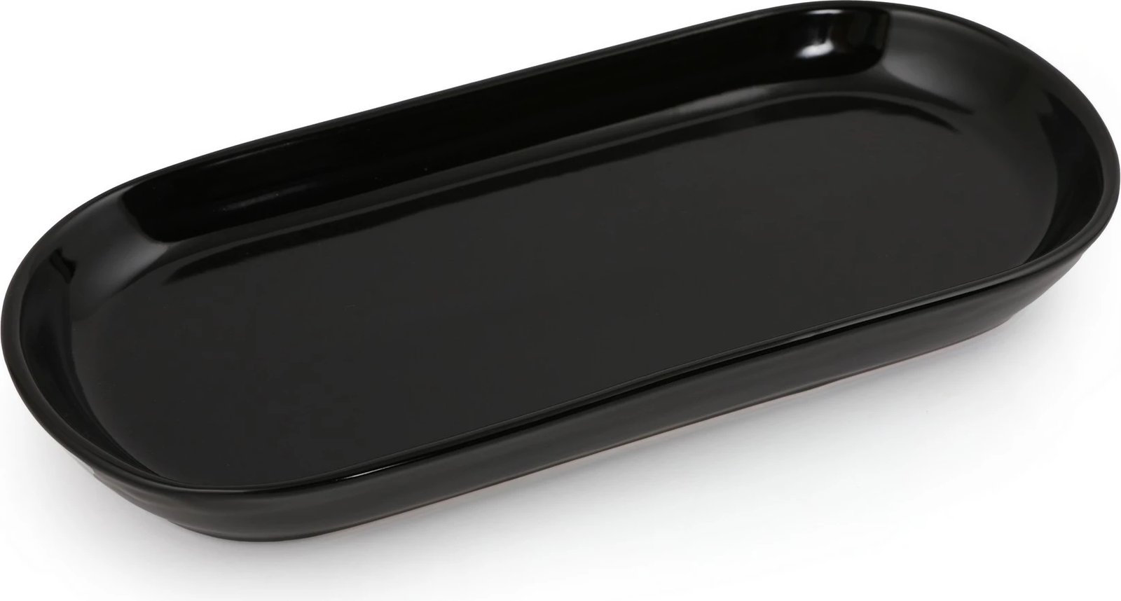 Set pjatash servirëse qeramike, ngjyrë e zezë, Hermia Concept, 2 copë, ST080102F650A000000MAKYK00