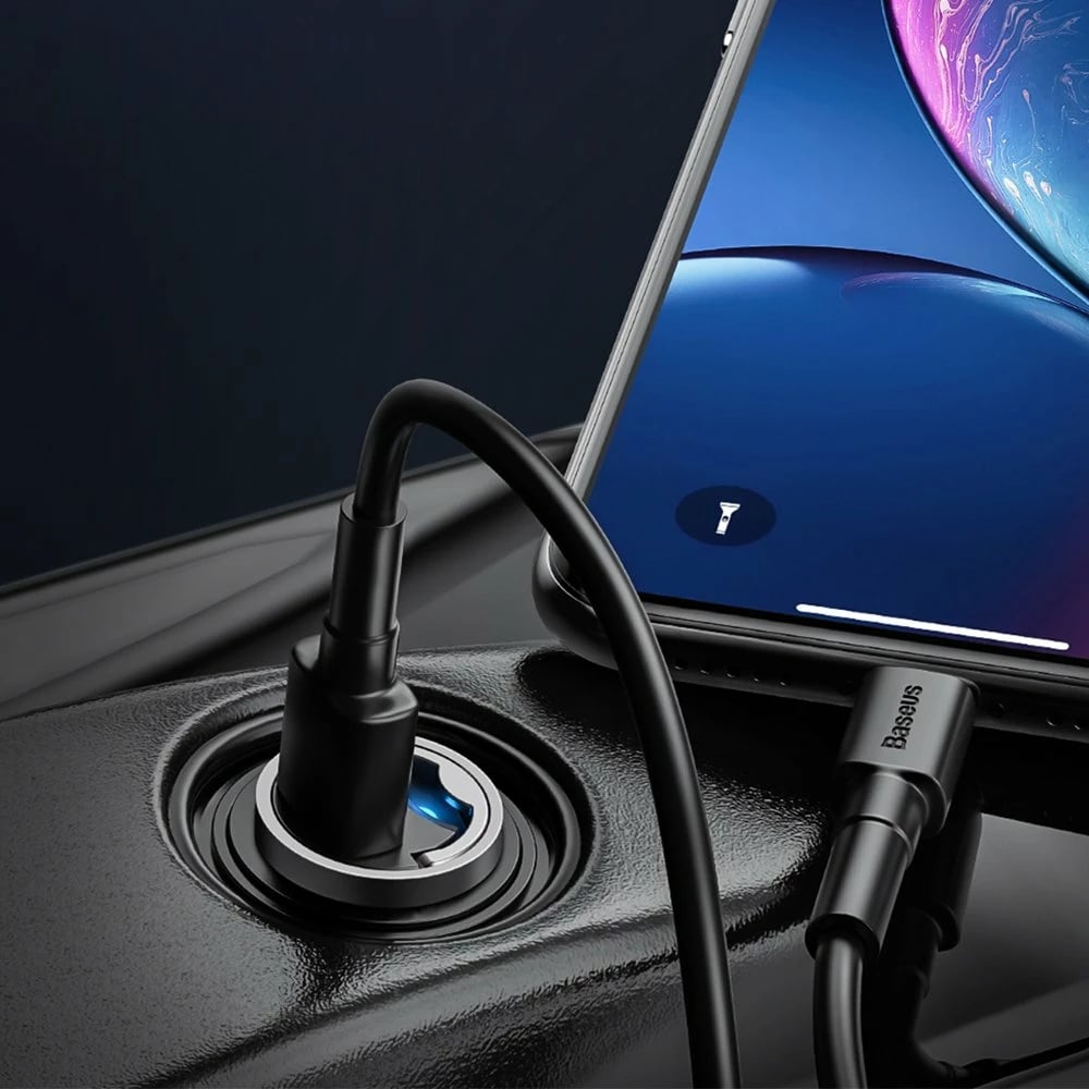 Karikues veture Baseus Tiny Star Mini, 30W, USB-A, Quick Charge 3.0, Gri Karikues veture Baseus Tiny Star Mini, 30W, USB-A, Quick Charge 3.0, Gri