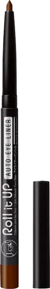 Eyeliner J.CAT BEAUTY Auto Roll It Up kafe