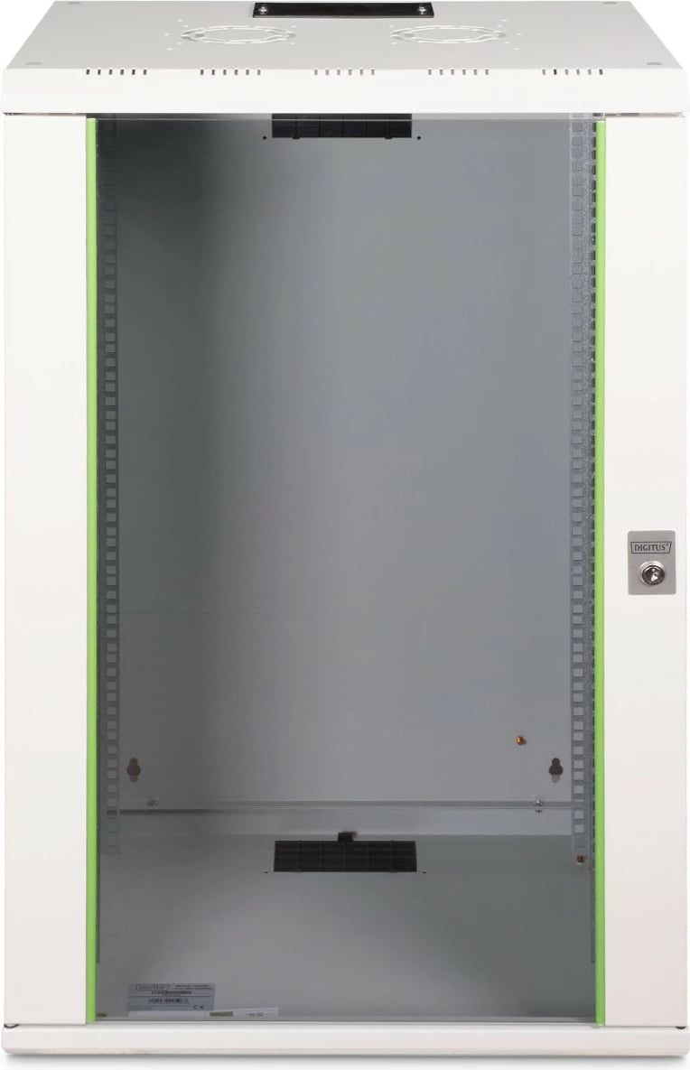 Kasë muri Digitus Unique 20HE, 998x600x450mm, xham, gri