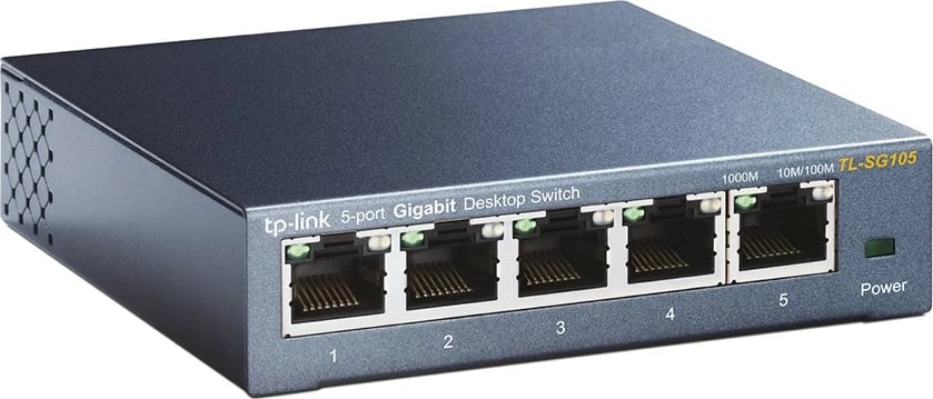 Ndërprerës TP-Link, me 5 porte 10/100/1000Mbps