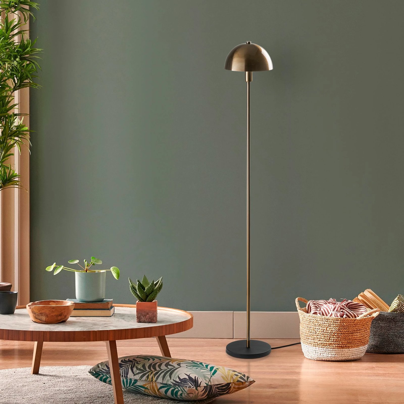 Llambë dyshemeje Opviq, ngjyrë ari antik, Togg - 14816