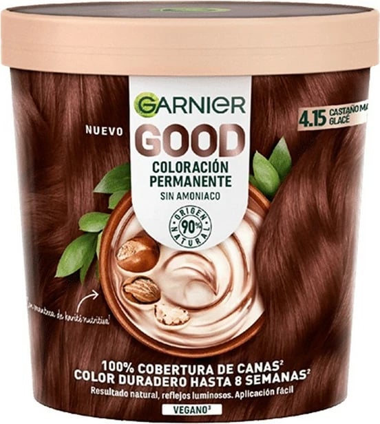 Bojë për flokë Garnier Good 4.15 Castaño Ma Glacé unisex 1 copë