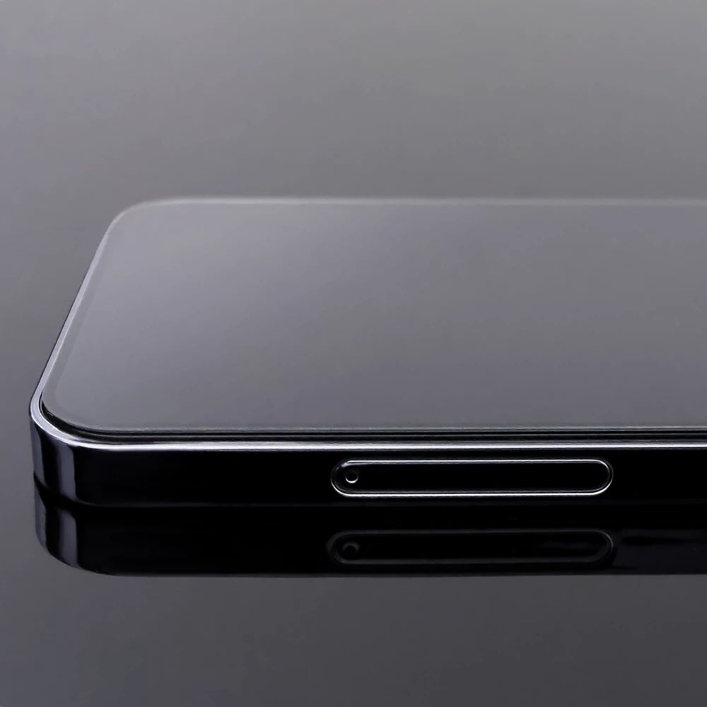 Mbrojtës ekrani hibrid Wozinsky Full Cover Flexi Nano Glass me kornizë për Xiaomi Redmi Note 10 5G, zi