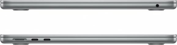 Laptop Apple MacBook Air 13.6", M2, 24 GB RAM, 256 GB SSD, Starry Gray