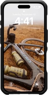 Mbështjellës UAG Metropolis LT MagSafe për iPhone 16, KEVLAR, i zi