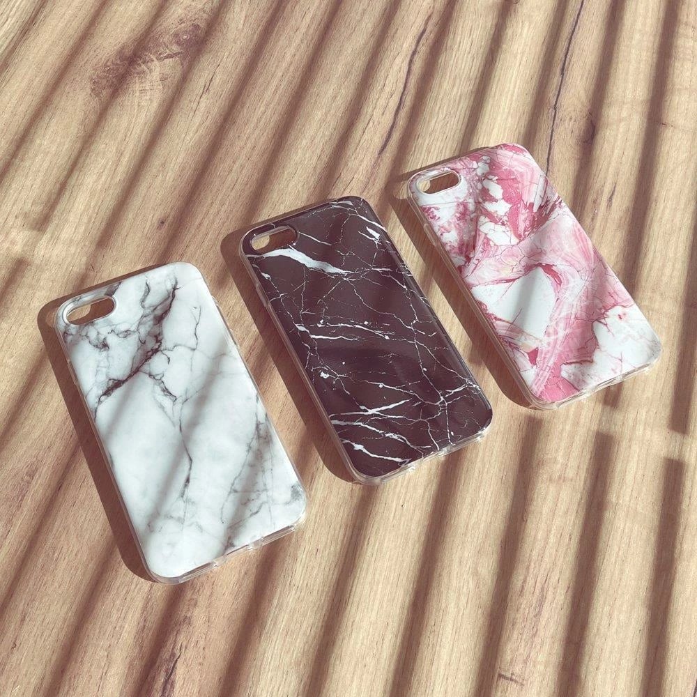 Mbështjellës Wozinsky Marble për Samsung Galaxy S22+, TPU, Bardhë